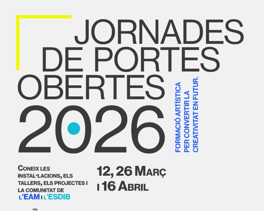 Jornades de portes obertes ESDIB